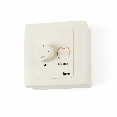 Faro Barcelona comando a parete 33928 per ventilatore a pale da soffitto