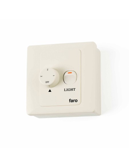 Faro Barcelona comando a parete 33928 per ventilatore a pale da soffitto