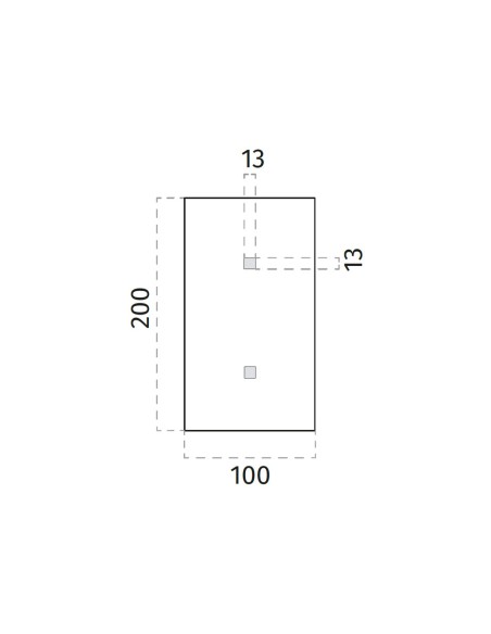 9010 8914B Flatti double plafoniera in gesso