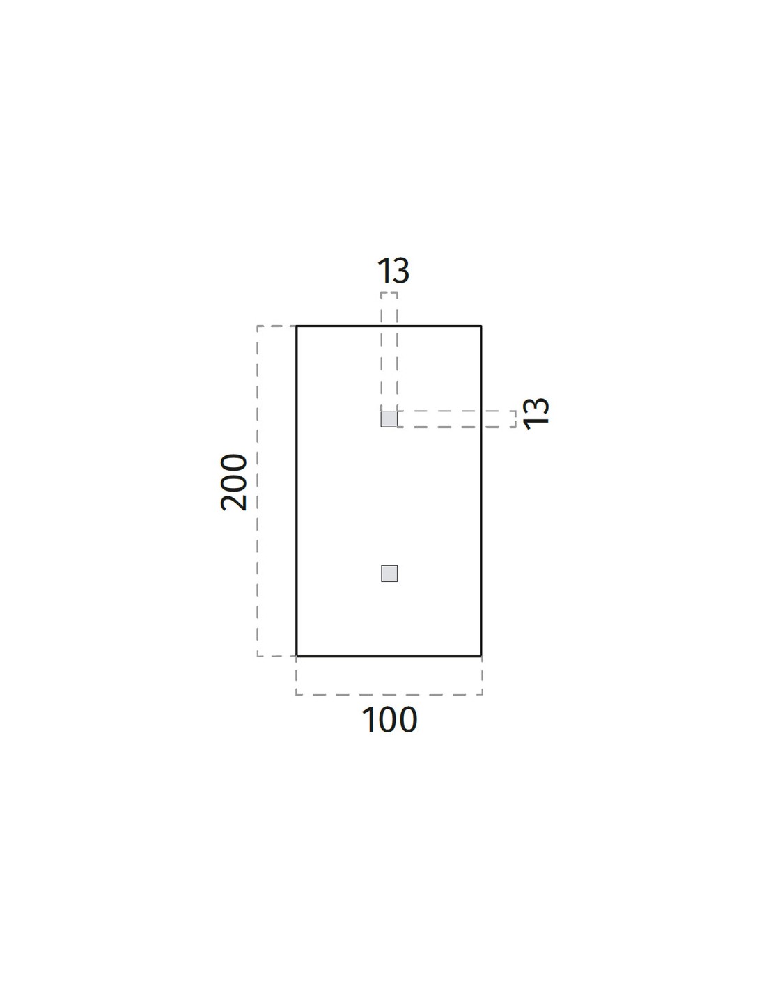 9010 8914B Flatti double plafoniera in gesso