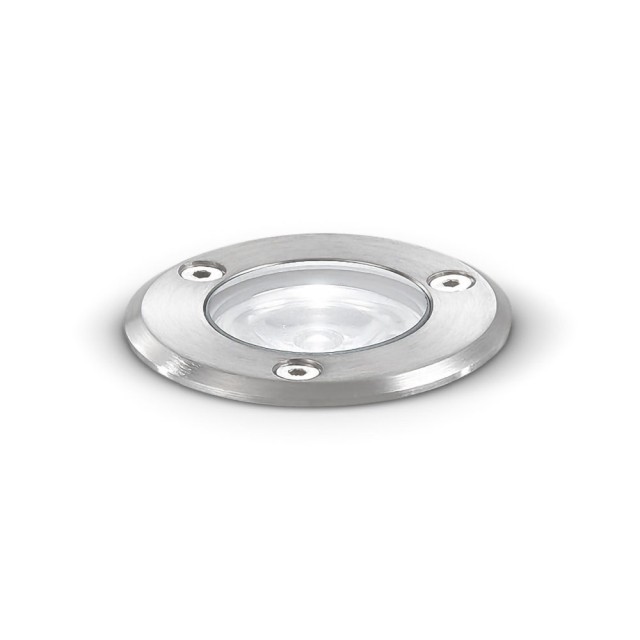 Luminaire Gea GES220C encastré au sol, résistant au piétinement, pour l'extérieur
