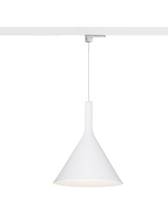 Rossini Asia ASI203B, suspension pour rail triphasé, culot E27, blanc