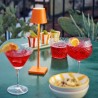 Poldina micro arancione ricaricabile IP65