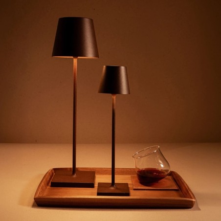 Poldina micro corten ricaricabile IP65