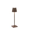 Poldina micro corten ricaricabile IP65
