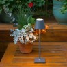 Poldina micro grigio scuro ricaricabile IP65