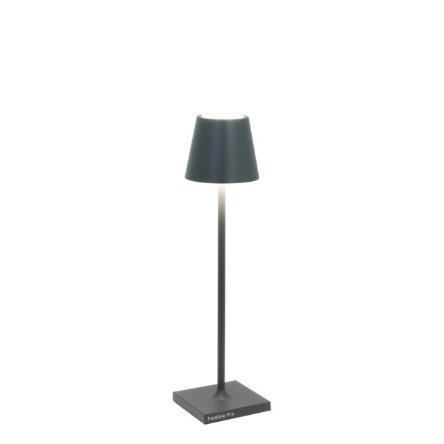 Poldina micro grigio scuro ricaricabile IP65