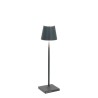 Poldina micro grigio scuro ricaricabile IP65