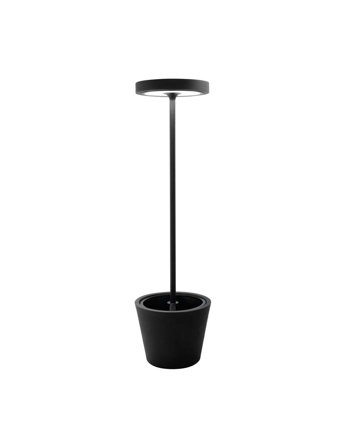 Poldina reverso Solar nero lampada solare