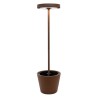 Poldina reverso Solar Corten lampada solare