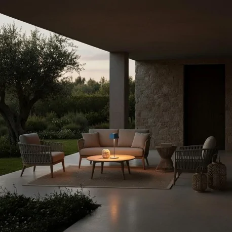 Rossini Siesta SIE001BLU abat jour senza fili