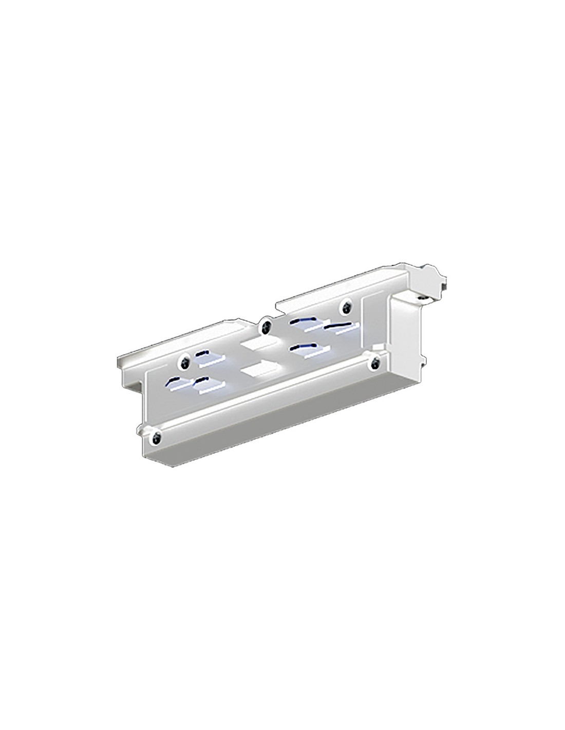 Rossini GROA115 giunto lineare passante per Binario Groove trifase