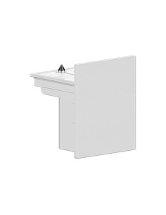 Embout de finition Groove Evo GROA103 blanc