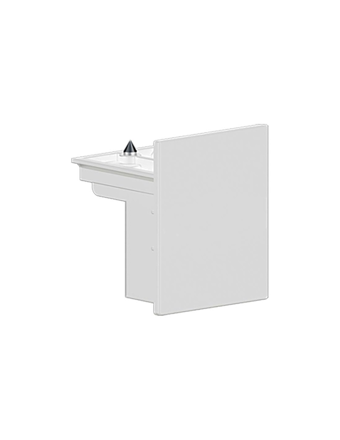 Terminale di chiusura Groove Evo GROA103 bianco