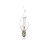 Ampoule Ideal Lux E14 4 W « Colpo di vento » 3000 K