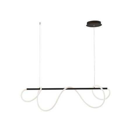 Lustre moderne à LED noir Rossini String STI002N
