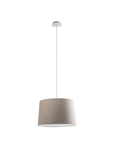 Rossini Vivien VIV101 : suspension moderne avec abat-jour conique en tissu