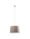 Rossini Vivien VIV101 : suspension moderne avec abat-jour conique en tissu