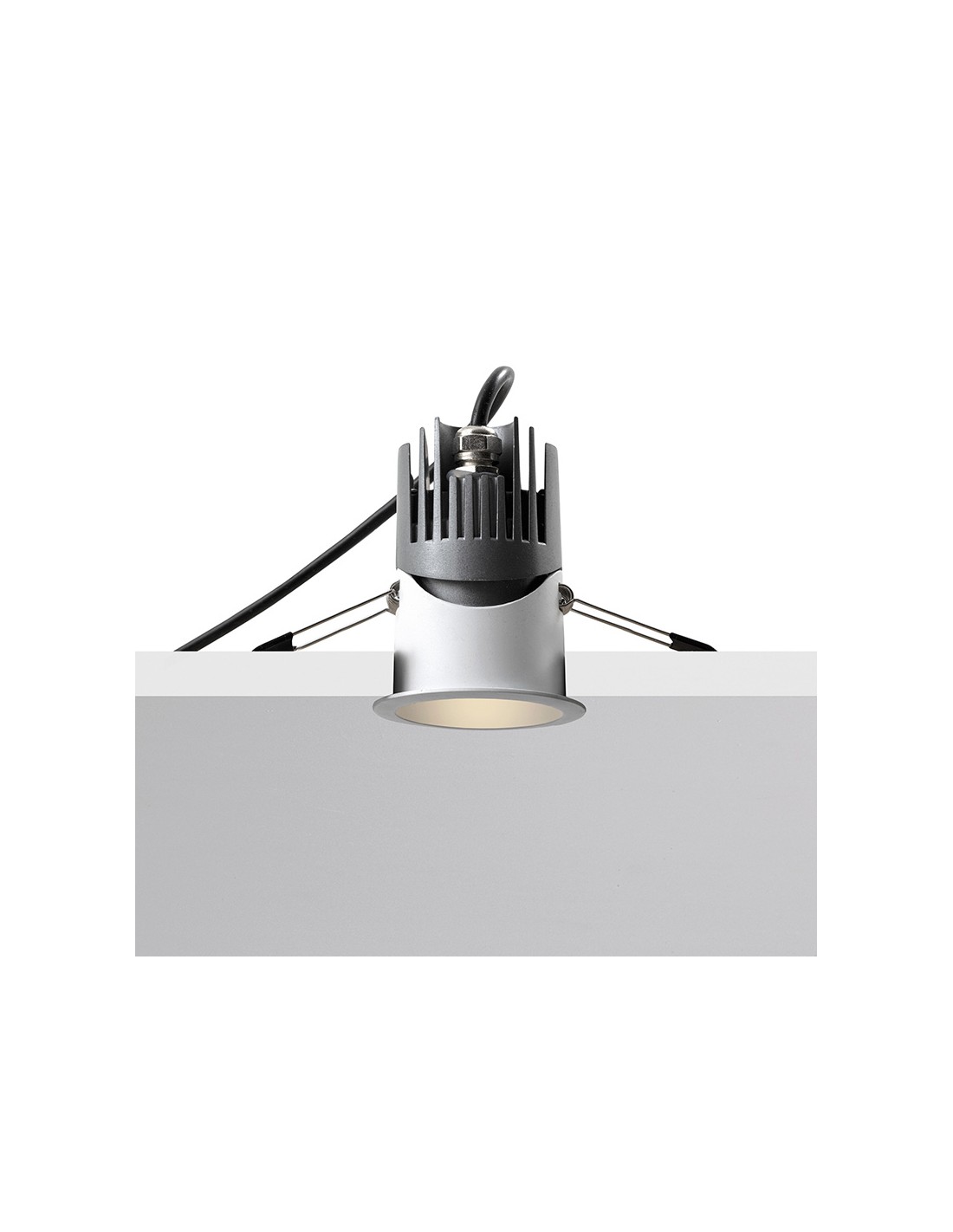 Rossini Street STE002B IP65 8 W 3K, diamètre 62 mm, spot encastrable pour l'extérieur