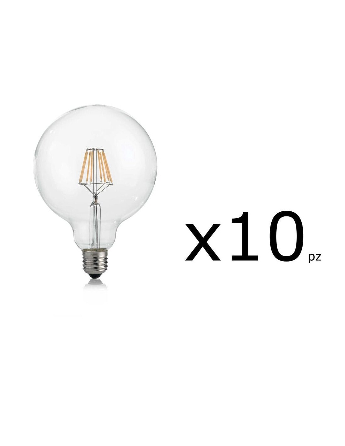 Ampoule Ideal Lux E27 8 W 4 000 K à LED à filament
