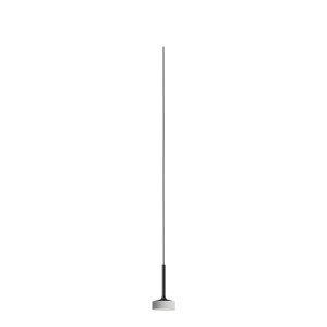 Rossini Hole HOL004B sospensione per binario 48V LED struttura nera finitura bianco