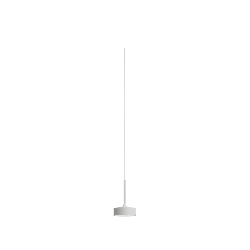Rossini Hole HOL107B sospensione per binario trifase LED struttura bianca finitura bianco