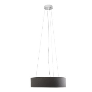 Rossini Vivien VIV002 lampada a sospensione paralume cilindrico Antracite