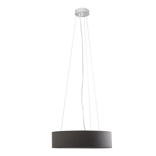 Rossini Vivien VIV002 lampada a sospensione paralume cilindrico Antracite