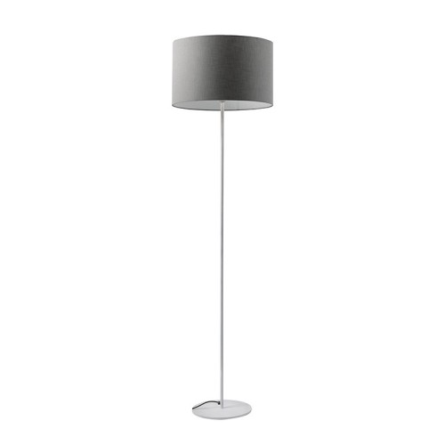 Rossini Vivien VIV007 lampada da terra paralume cilindrico Antracite