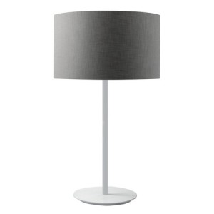 Rossini Vivien VIV009 lampada da tavolo paralume cilindrico Antracite