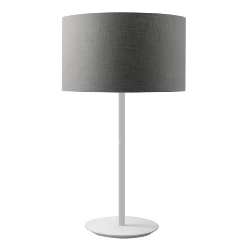 Rossini Vivien VIV009 lampada da tavolo paralume cilindrico Antracite