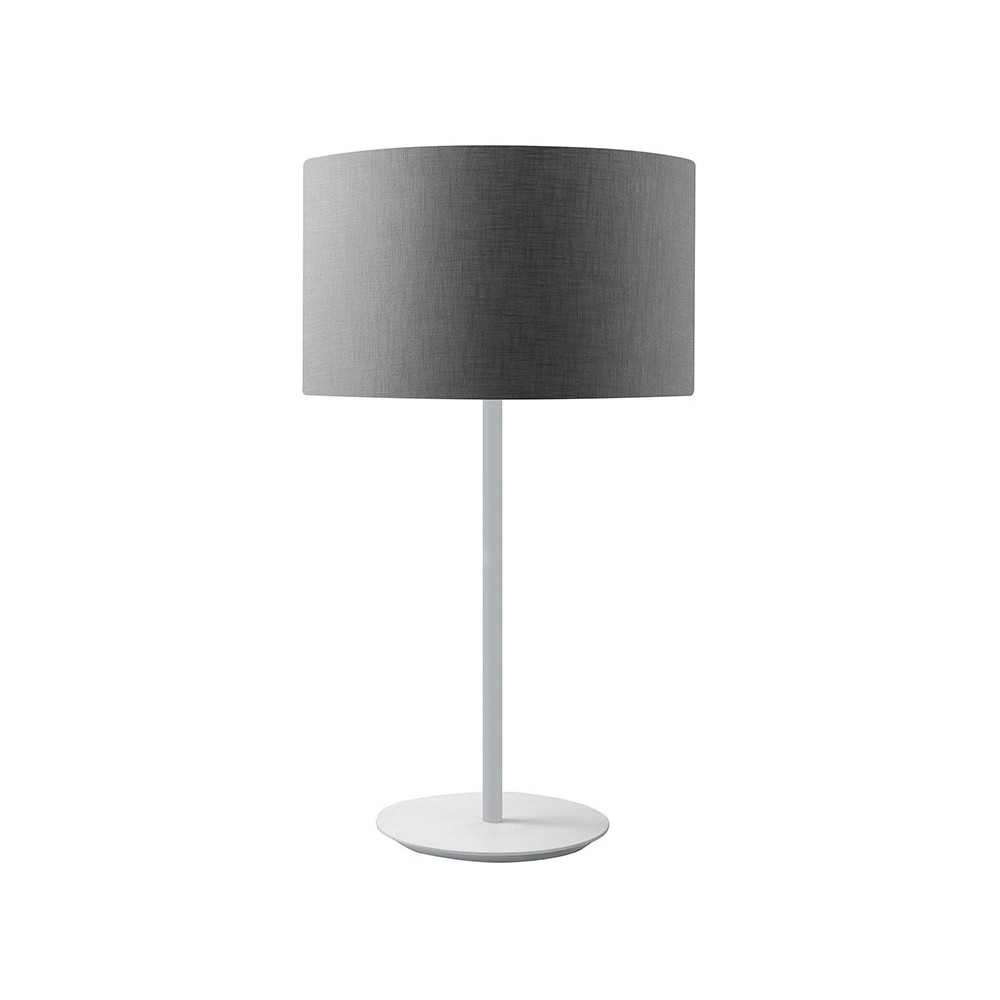Rossini Vivien VIV009 lampada da tavolo paralume cilindrico Antracite
