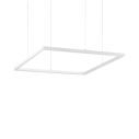 Ideal Lux Oracle Slim SP D070 Square ON-OFF lampada a sospensione LED