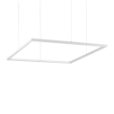 Ideal Lux Oracle Slim SP D090 Square ON-OFF lampada a sospensione LED