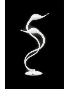 Illuminati Meta Swan da tavolo 2 luci