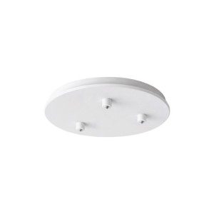 Rossini ROS108 rosone tondo 3 elementi Ø450 mm bianco