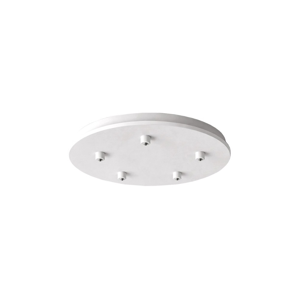 Rossini ROS109 rosone tondo 5 elementi Ø650 mm bianco