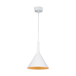 Rossini Asia ASI101 lampada a sospensione E14 bianco-oro satinato