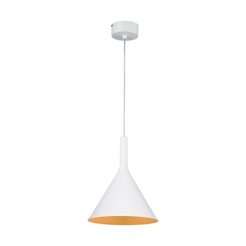 Rossini Asia ASI101 lampada a sospensione E14 bianco-oro satinato