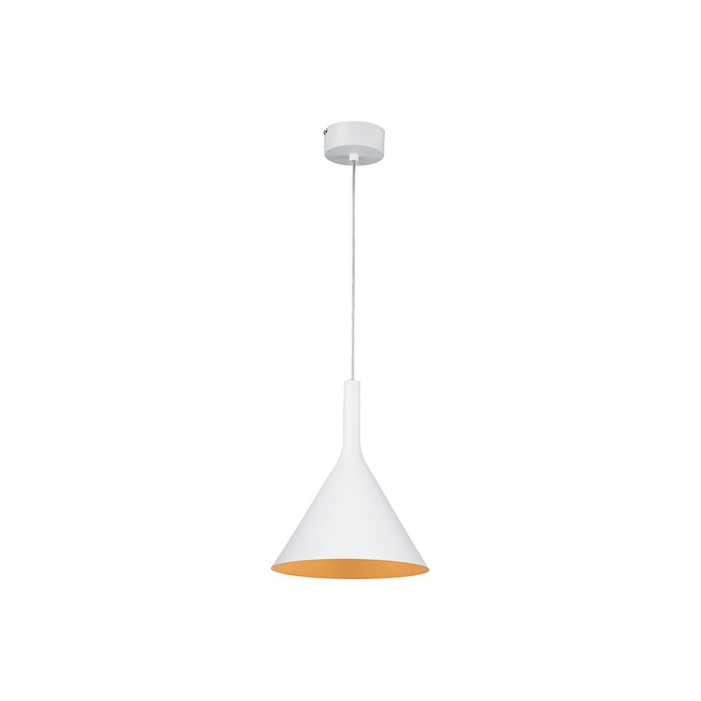 Rossini Asia ASI101 lampada a sospensione E14 bianco-oro satinato