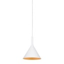 Rossini Asia ASI102 lampada a sospensione E14 cavo 5 m bianco-oro satinato