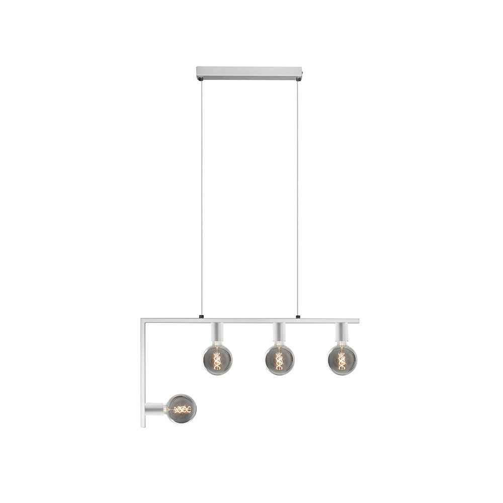 Rossini Twin TWI006 lampada a sospensione E27 bianco