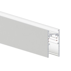 Rossini Yaki AIKH101 binario elettrificato 48V ad H da 1 metro bianco