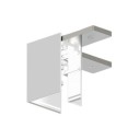Rossini Yaki AIK031 giunto meccanico a L per AIKH bianco