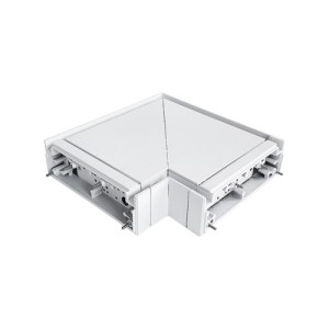 Rossini Tofu TOF107 giunto elettrico a L con polarizzazione esterna bianco