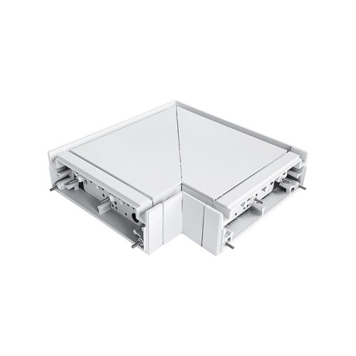 Rossini Tofu TOF107 giunto elettrico a L con polarizzazione esterna bianco