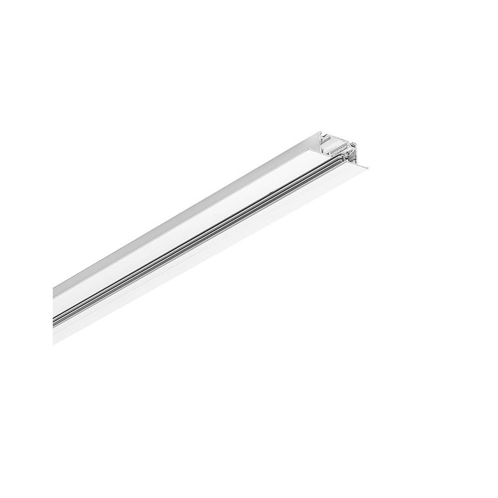 Rossini Squash SQU002B binario elettrificato monofase da incasso bianco 2 metri bianco