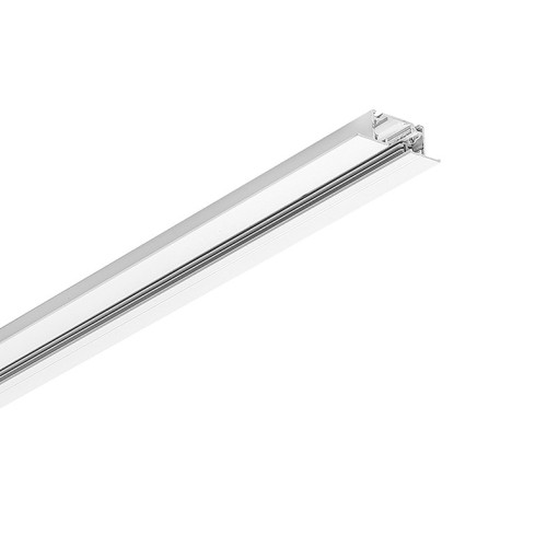 Rossini Squash SQU003B binario elettrificato monofase da incasso bianco 3 metri bianco