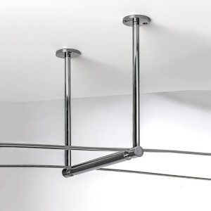 Rossini Wire WIR501 kit sostegno e distanziatore per sistema a tesata cromo