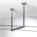 Rossini Wire WIR501 kit sostegno e distanziatore per sistema a tesata cromo